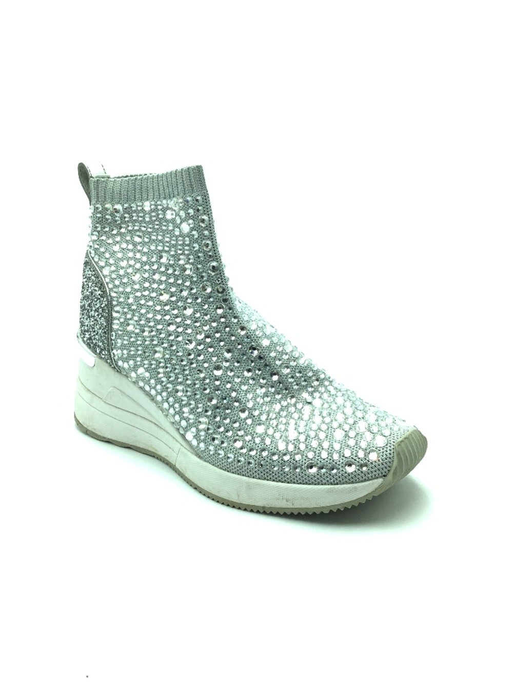 Micheal Kors Rhinestone High Top Sneakers Size: 7